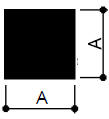 barra quadra trafilata in alluminio